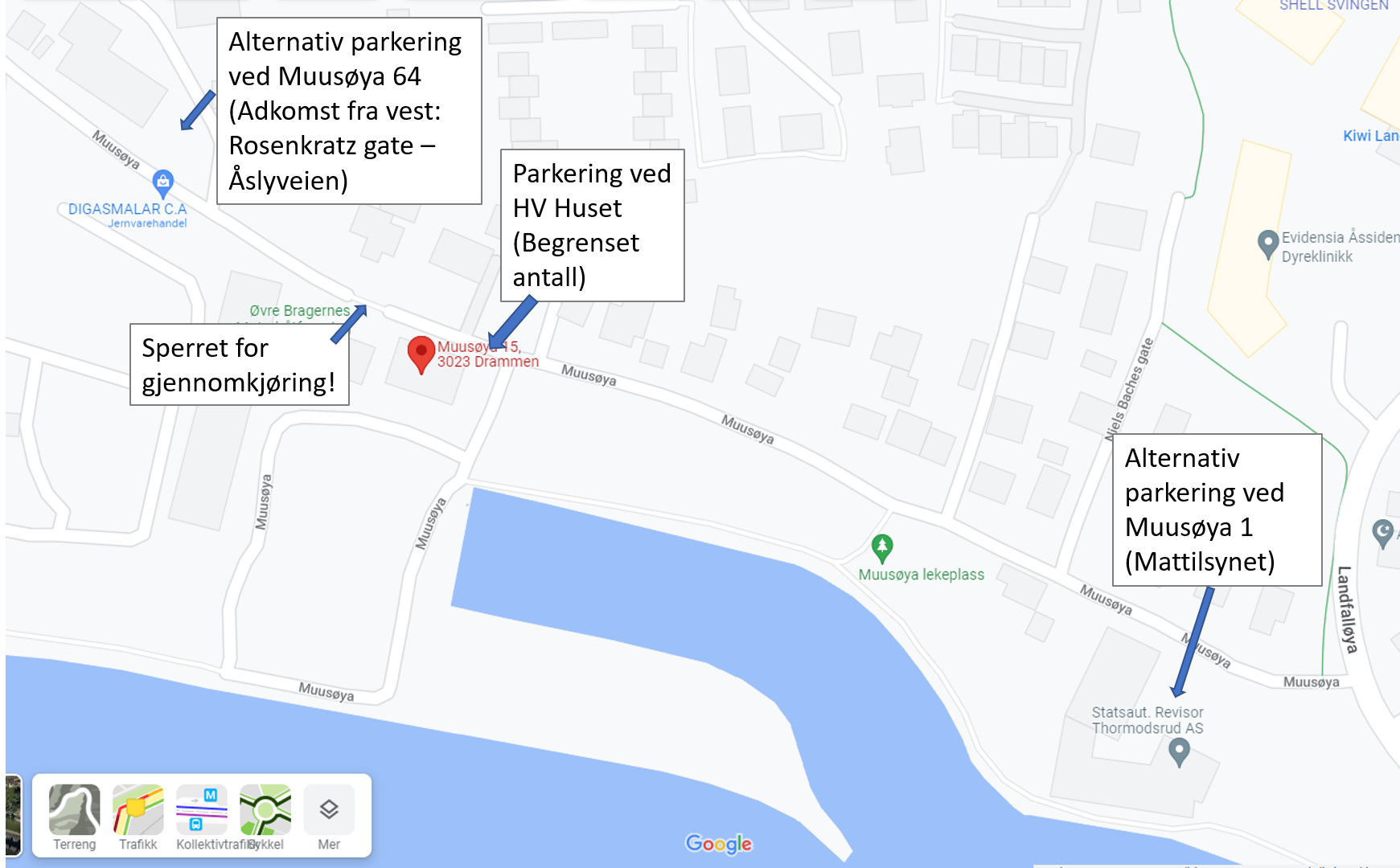 Click image for larger version

Name:	Kart, parkering Muusøya 15.png
Views:	673
Size:	589,9 KB
ID:	1091551